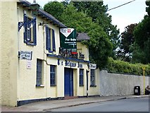 O2710 : The Delgany Inn, boarded up and awaiting redevelopment by Simon Mortimer