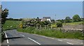 Bend in the road south of  the former Capel Saron chapel