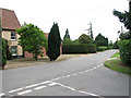 View south along Norwich Road through Denton