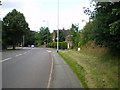 SJ9855 : Leek milepost in its setting by Richard Law