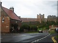 The main road running through Bamburgh