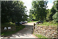 Fowey: car park at Coombe