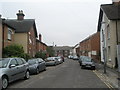 Looking westwards along Queens Road