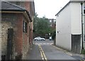 Looking from Drummond Road through to the A322