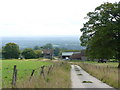 Track to Anstiebury Farm, Coldharbour, Surrey