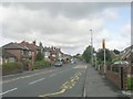 Station Road - viewed from Ash Tree Gardens