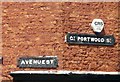 Stockport Street Name Signs