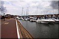 The marina at Port Solent