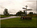 ST7817 : Marnhull: Walton Elm signpost by Chris Downer