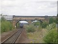 Bridge TJC3-216 - Altofts Road - viewed from Normanton Station