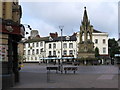 Mansfield - Market Square from top of Church Street