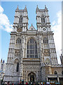 TQ3079 : West Side of Westminster Abbey, London by Christine Matthews