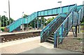 Footbridge, Lambeg station