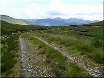 NN5424 : The Lochearnhead to Glen Dochart track by Gordon Brown