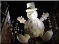 TQ2981 : Snowman on Carnaby Street by Sarah Robinson