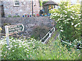 Footpath in Hartley village