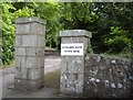 Driveway to Auchlunies House