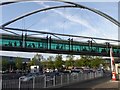 Bridge to car park, Terminal 3, Heathrow