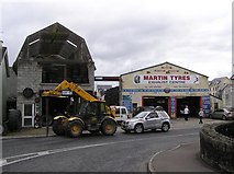 H3398 : Martin Tyres, Lifford by Kenneth  Allen