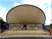 TA3427 : Withernsea's Valley Gardens' Open Air Stage by Andy Beecroft