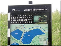 SP9114 : Startopsend Reservoir (Information) by Chris Reynolds