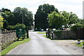 Entrance to Waterperry gardens and garden centre