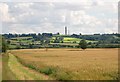 SP5060 : Looking south from Lower Farm to Hellidon Hill telecoms masts by Andy F