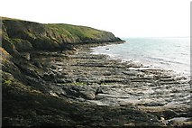 SH2990 : The Cliffs above Porth Y Bribys, Anglesey by Jeff Buck