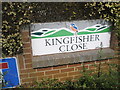 Colourful street sign on Hayling Island