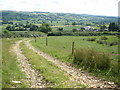 Track, above Broadley Farm