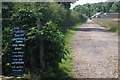 Track to Eastfield Farm, Chawton, Hampshire