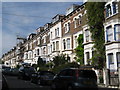 Terraced houses in Montpelier Grove, NW5