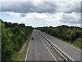 Looking south on the A24 Southwater bypass