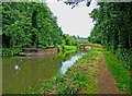 Barge and Bridge on the Godalming Navigation