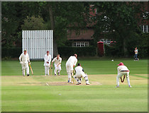 TL4358 : Cricket at Trinity Old Field by John Sutton