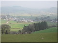 Looking down on Llanuwchllyn