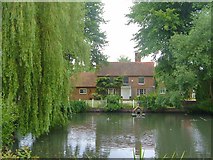SU6979 : Pond, Kidmore End by Derek Harper