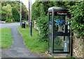 Phonebox beside A425, Ufton