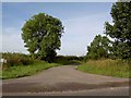 Entrance to Beech Farm from the A634 near Torworth