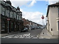 Looking westwards along Eastfield Road