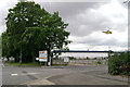 Air Ambulance landing on the old AP car park