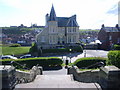 Looking across towards Whitby Abbey