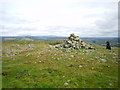 At the cairn on Pen Coed