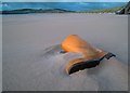 B9736 : Yellow boot on Tramore Strand by Rossographer