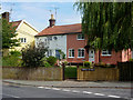 Cottages at the village lane junction