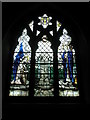 Stained glass window on the north wall at St Mary