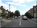 Looking eastwards along Village Road