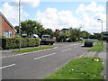 Approaching the junction of Birch Tree Drive and Winfield Way