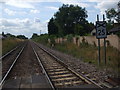 Railway lines towards Eggborough