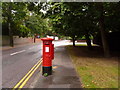 SZ0589 : Canford Cliffs: postbox № BH13 233, Haven Road by Chris Downer